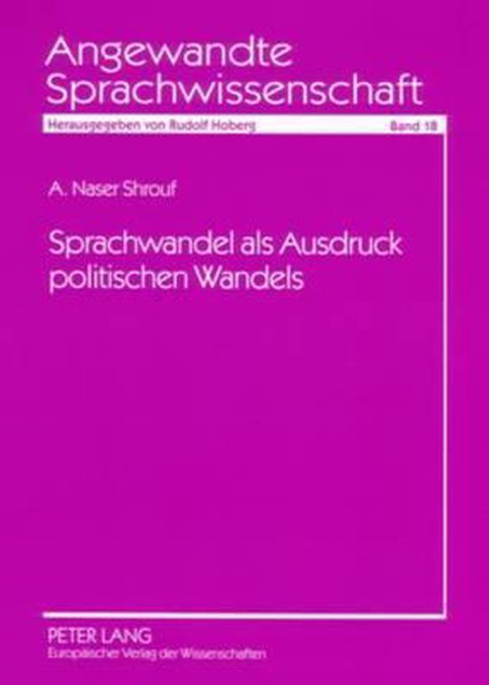 Sprachwandel als Ausdruck politischen Wandels - cover