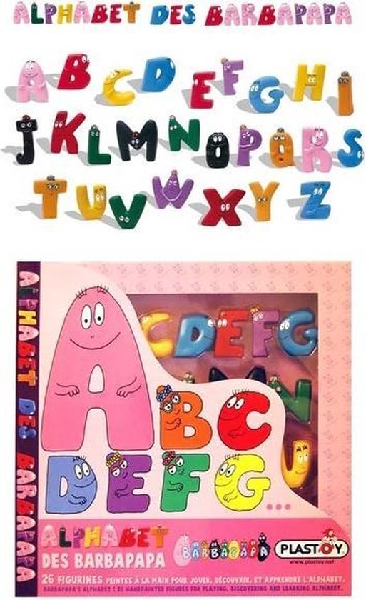 Afbeelding van het spel Barbapapa: Alfabet letters (educatief speelgoed)