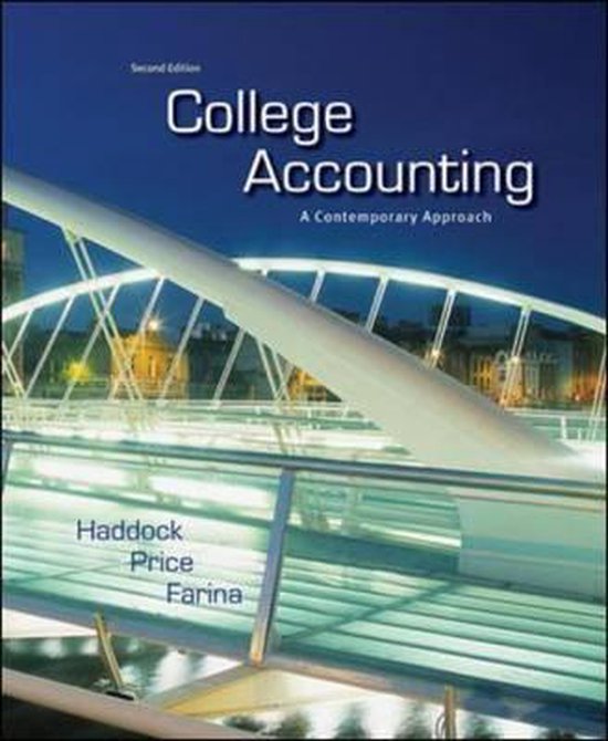 College Accounting 9780073396958 M. David Haddock Boeken