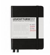 Leuchtturm1917 A4+ Master Academic Week Planner 2019 - 2020 (18 maands) hardcover black
