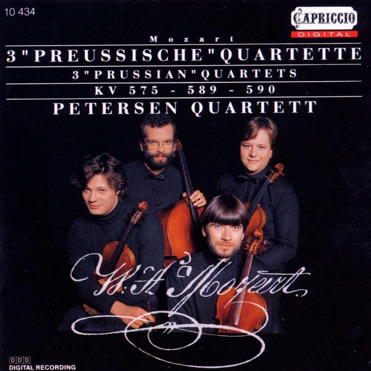 Petersen Quartett - Mozart: 3 Prussian Quartets (CD)