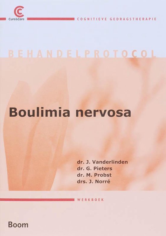 Cover van het boek 'Behandelprotocol Boulimia / druk 1'