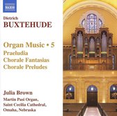 Julia Brown - Organ Music Volume 5 (CD)