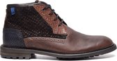 Floris van bommel Veterbootie Cognac - Heren - Maat 40