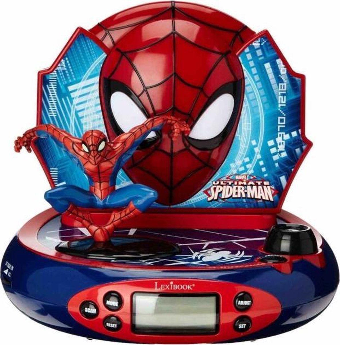 Lexibook Disney Spiderman - radio-réveil - jouets spiderman - jouets Disney  | bol