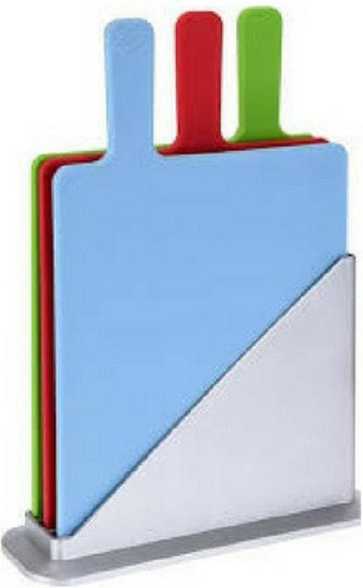 Snijplank Keuken Snijplank Plastic Snijplank met Handvat Huishoudelijke Fruit Snijplank, Kleine en Grote (Geel Groen) Snijplanken (Maat: 13INCH