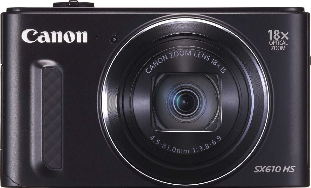 Canon PowerShot SX610 HS - Zwart - Compacte Digitale Camera | bol