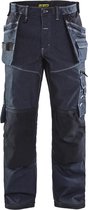 Blaklader Werkbroek Denim Stretch X1900 - Marineblauw/Zwart - C150