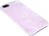 Roze vilt stoffen hoesje Geschikt voor iPhone 8 Plus/ 7 Plus