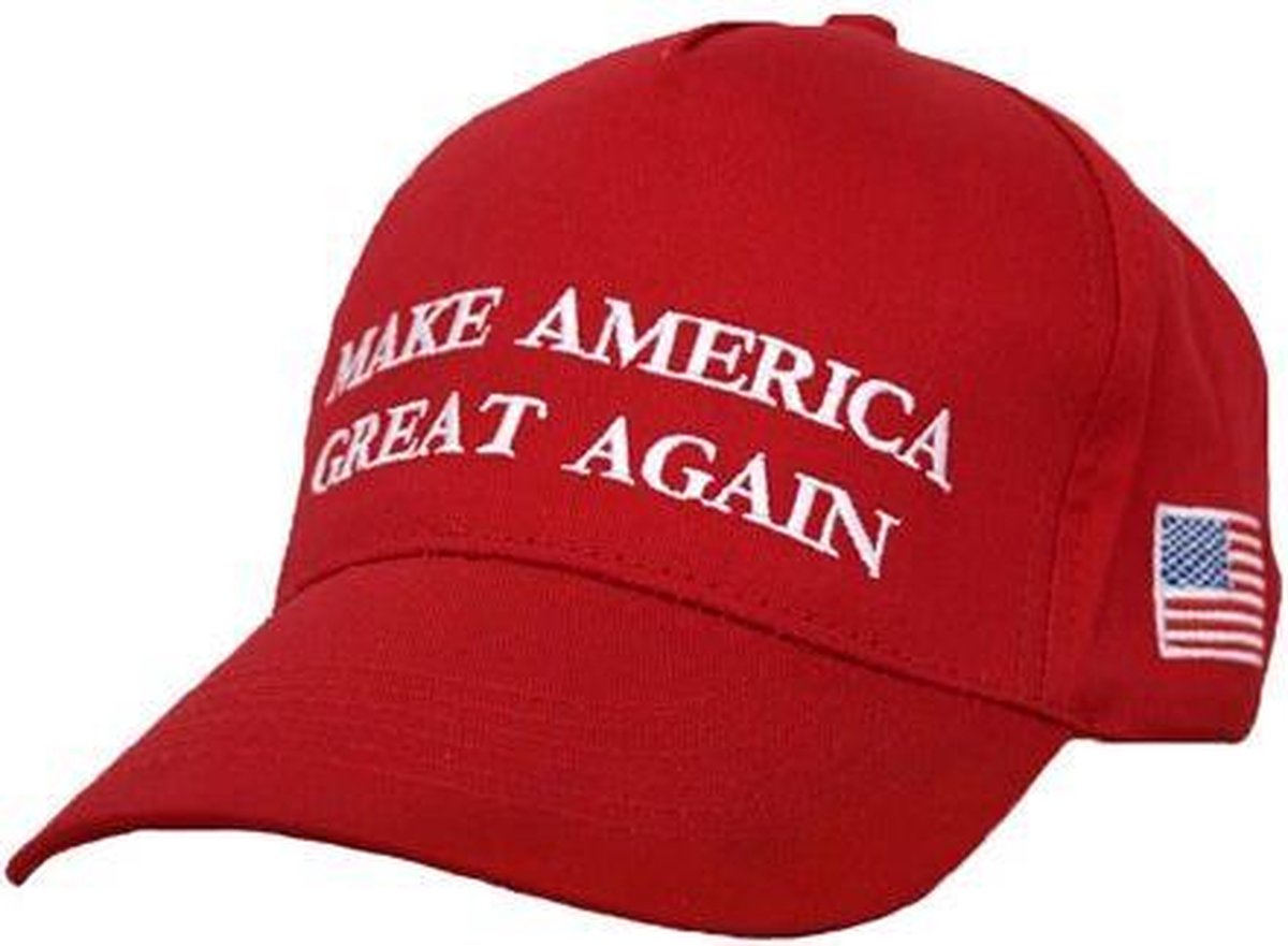 Casquette de fête Make America Great Again rouge pour garçons et