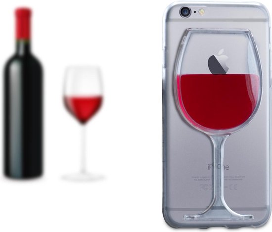 Tegenstander Verward zijn De Wine Case hardcase met wijnglas voor iPhone 5/5S/SE | bol.com