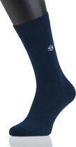 Owen Smith 2-pack - Herensokken blauw - maat 43-46