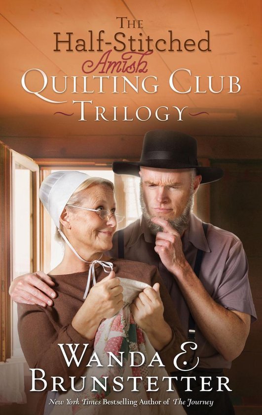 The Half-Stitched Amish Quilting Club Trilogy - cover