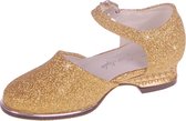 Galaschoen meisjes goud met glitters-27