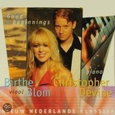 1-CD BIRTHE BLOM / CHRISTOPHER DEVINE - GOOD BEGINNINGS