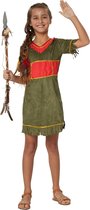dressforfun - Kleine Mohikaanse 158 (vanaf 12 jaar) - verkleedkleding kostuum halloween verkleden feestkleding carnavalskleding carnaval feestkledij partykleding - 302572