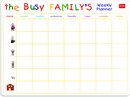 LEGAMI magnetisch schrijfbord, A4 formaat, "Familie"