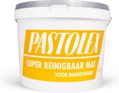 Pastolex Super Reinigbaar Mat - Muurverf - Dekkend - Binnen - Water basis - Mat - Wit