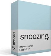 Snoozing Jersey Stretch - Hoeslaken - Lits-jumeaux - 200x200/220 cm - Hemel