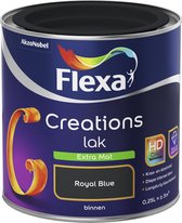 Flexa Creations - Lak Extra Mat - Royal Blue - 250 ml