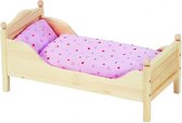 Goki Houten poppenbed 54,5 x 27 x 25,5 cm