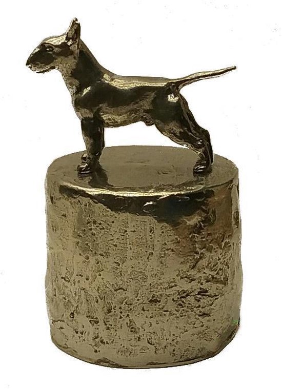 bull terrier urn