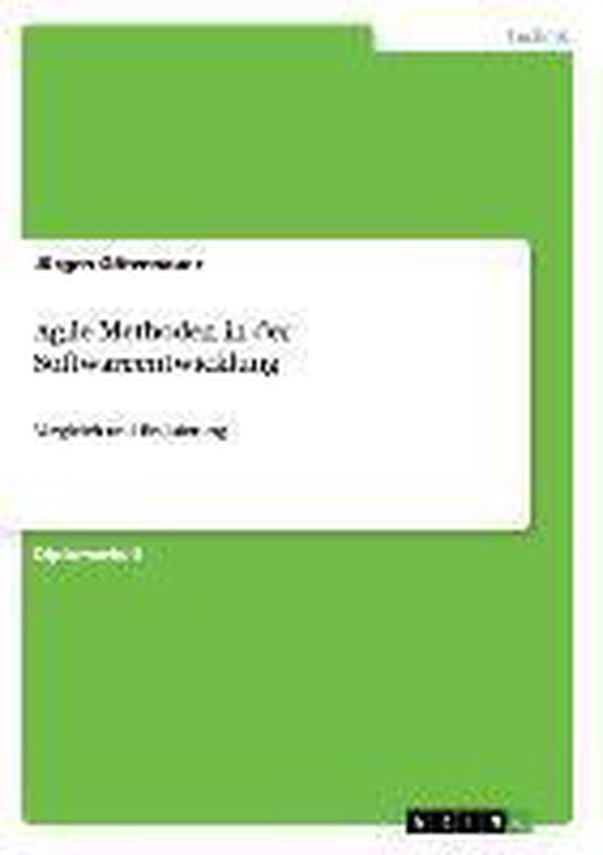 Agile Methoden in der Softwareentwicklung - cover