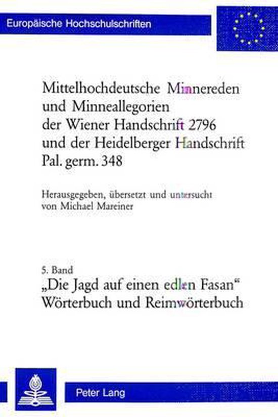 Mittelhochdeutsche Minnereden und Minneallegorien der Wiener ... - cover