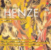Torsten Janicke, Magdeburgische Philharmonic Orchestra, Christian Ehwald - Henze: Violin Concertos Nos. 1-3 (2 CD)