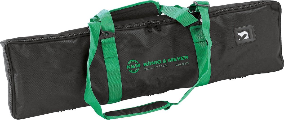 König & Meyer 26019 draagtas voor 3 statieven met ronde sokkel - Tas