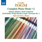 Aldo Orvieto - Togni: Complete Piano Music, Vol. 2 (CD)