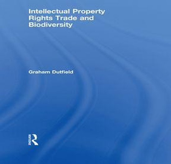 Omslag van Intellectual Property Rights Trade and Biodiversity
