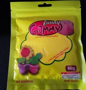 Funny Gummy  60 gram - Geel