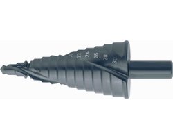 GREE trappenboor, 13 boortrappen, grootheid mm, boordiam 6 - 30mm