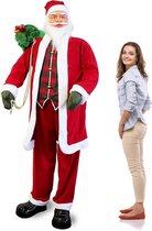 Père Noël géant musical 200cm [lux.pro]