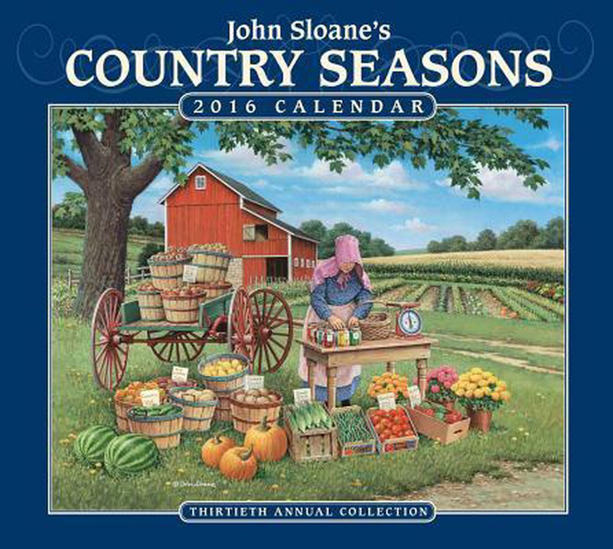 Bol John Sloane s Country Seasons Calendar John Sloane 9781449465797 Boeken