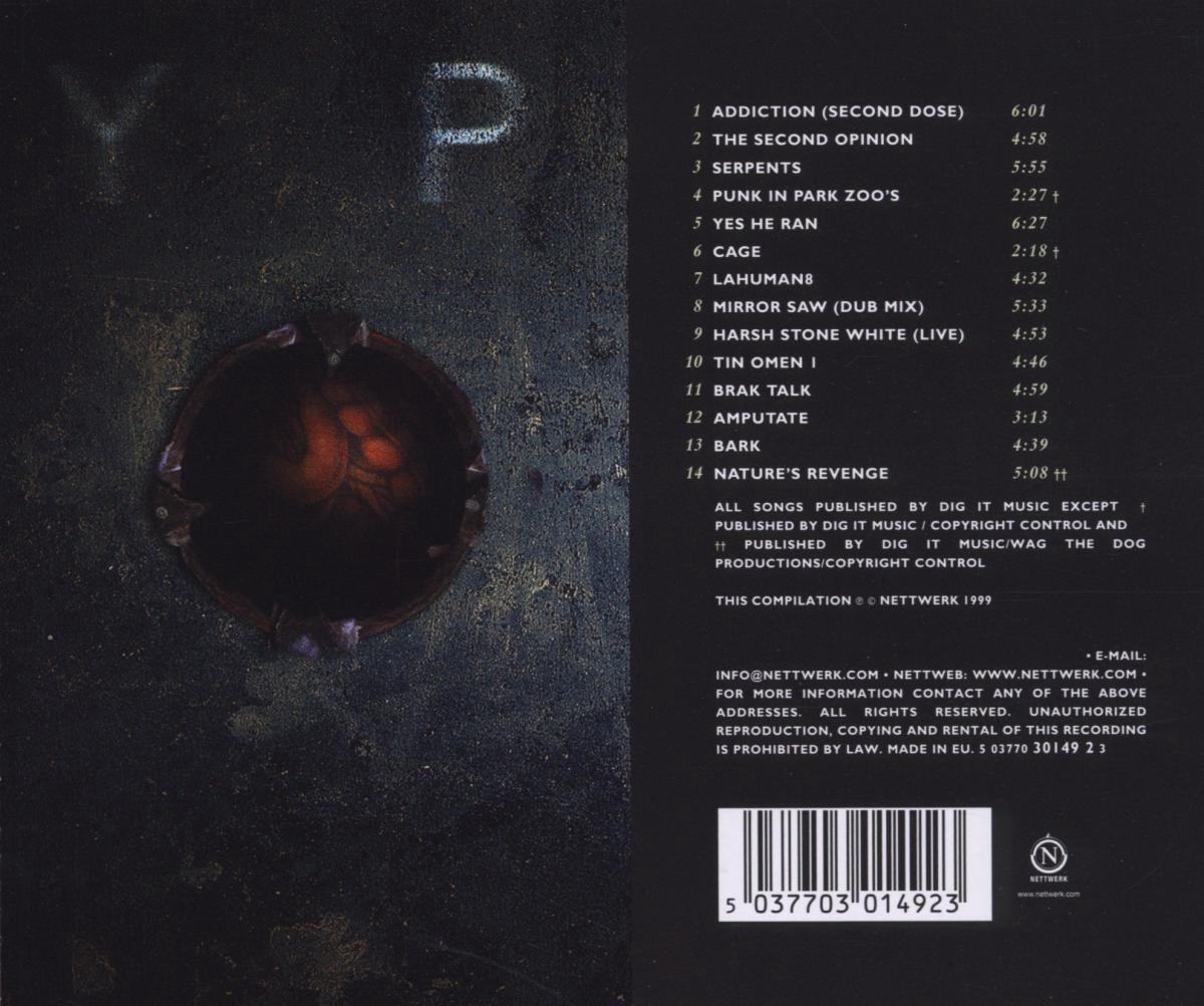 BSides Collection, Skinny Puppy CD (album) Muziek