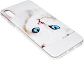 Katten hoesje siliconen Geschikt voor iPhone XS/ X
