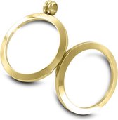 LOCKits 982400098 - Stalen Muntenhanger -33  mm - Goudkleurig