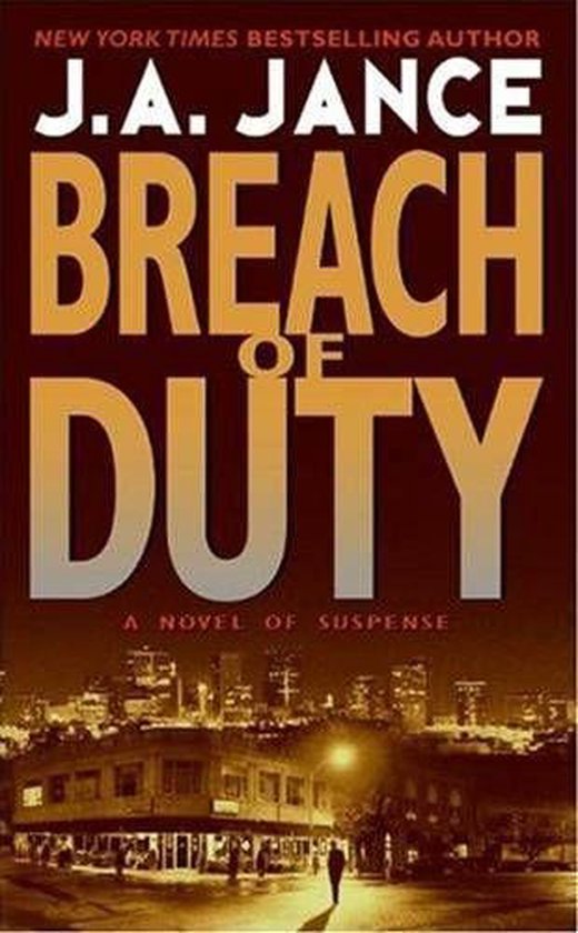 J. P. Beaumont Novel 14 - Breach of Duty - cover