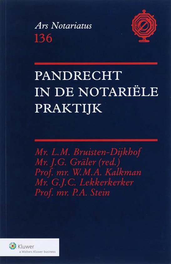 Cover van het boek 'Pandrecht in de notariele praktijk / druk 1'