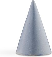 Kähler Design Glazed Cone - 15 cm - Blauw
