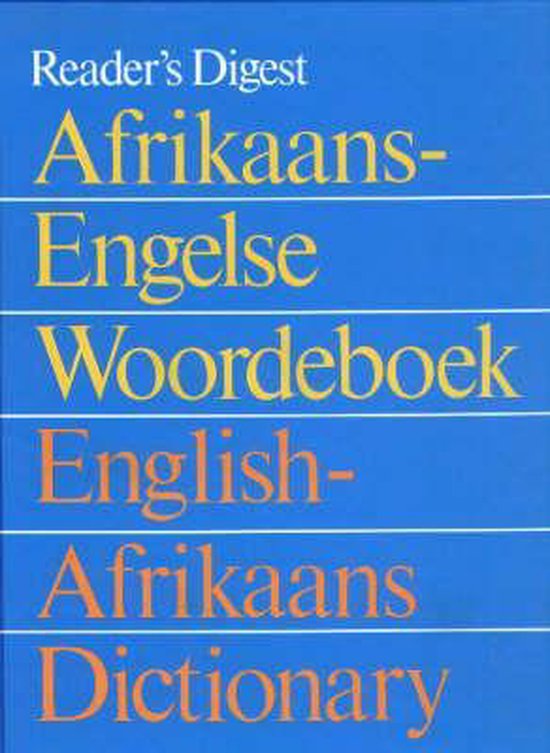 English/Afrikaans Dictionary, Routledge 9780947008369 Boeken