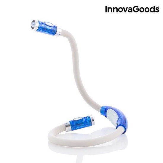 InnovaGoods Ledleeslamp voor de Nek