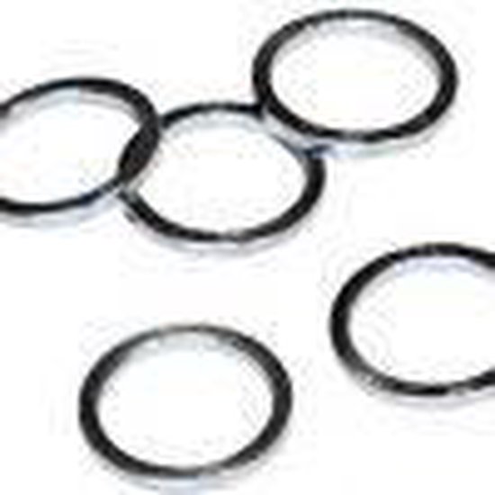 Opvulring Balhoofd Aluminium 1-1/8″ 3 mm Zilver Per 5 Stuks van Merkloos — afbeelding 3