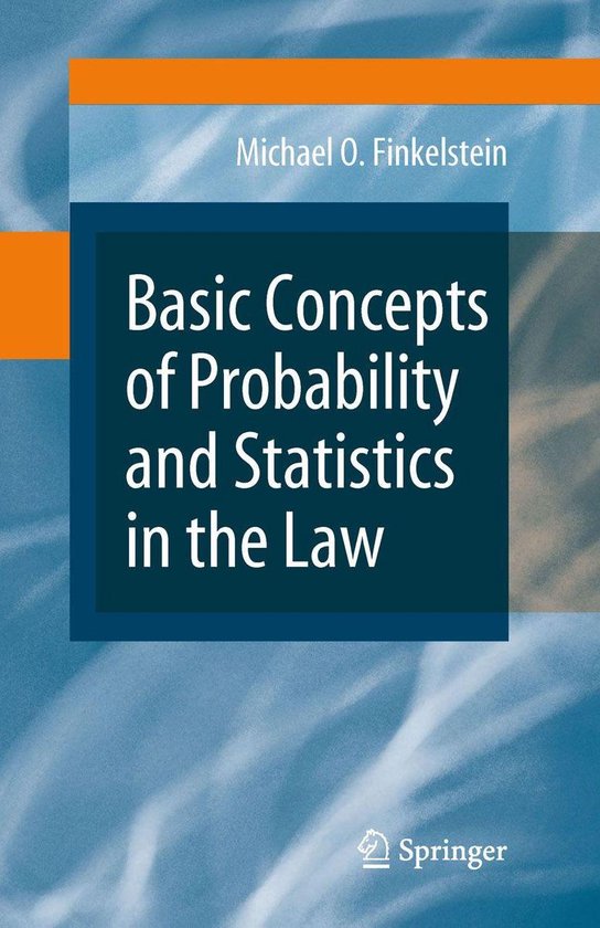 Basic Concepts of Probability and Statistics in the Law - cover