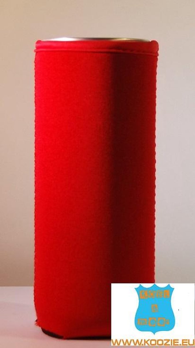 4 x étui isotherme pour canettes de 25cl - rouge - boisson gazeuse -  boisson... | bol.com