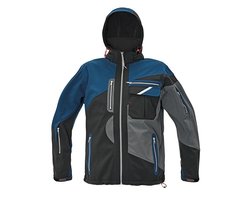 Assent schilders/stucadoors Softshell jack Symmons wit maat XXXL