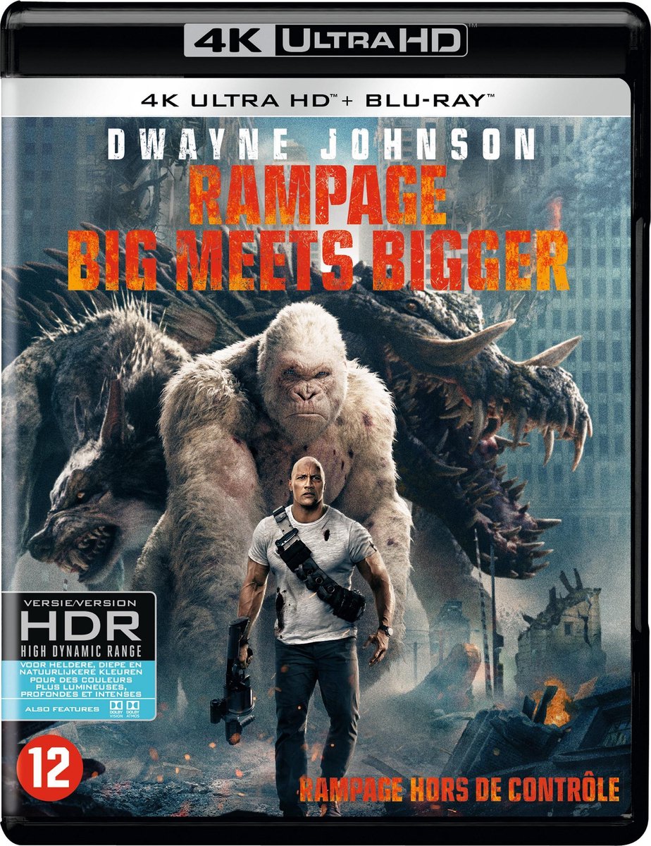 Rampage - Big Meets Bigger (4K Ultra HD Blu-ray)