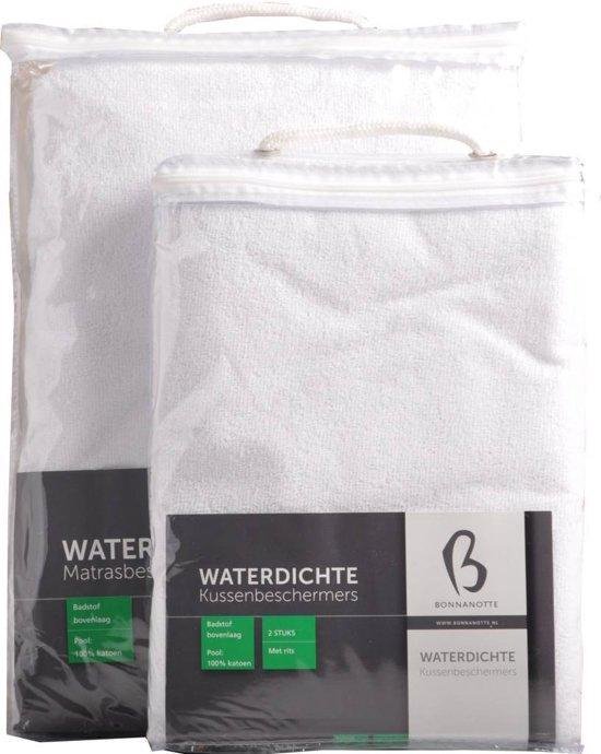 Bonnanotte Waterdichte Matrasbeschermer - Wit 140x190